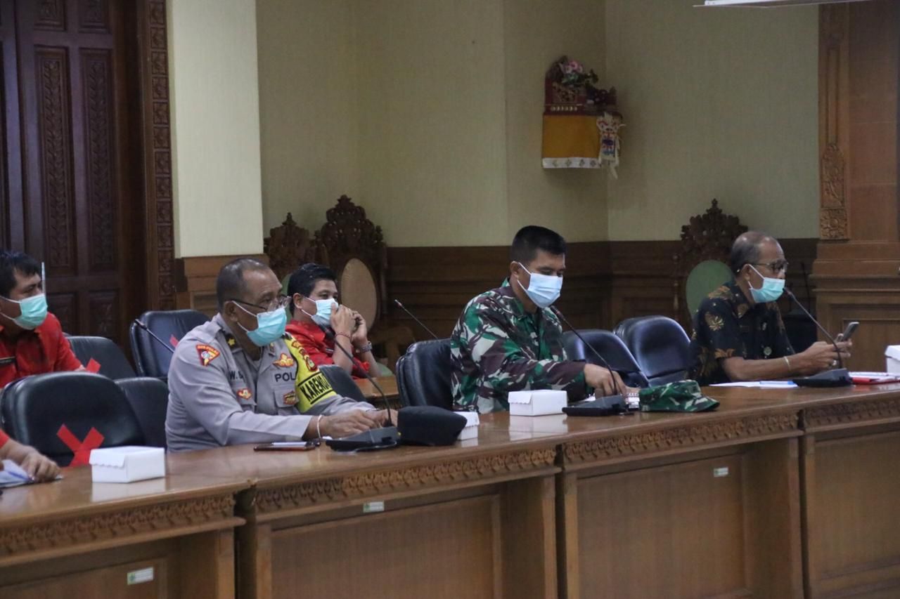 podiumnews.com-Badung Gelar Koordinasi Pelaksanaan PSBB